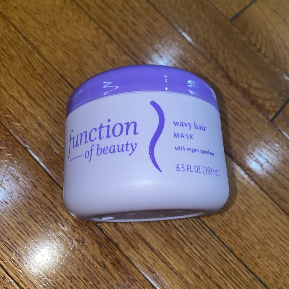 Function of Beauty Wavy Hair Mask Base Vegan Squalane Hair Conditioning 6.5 floz